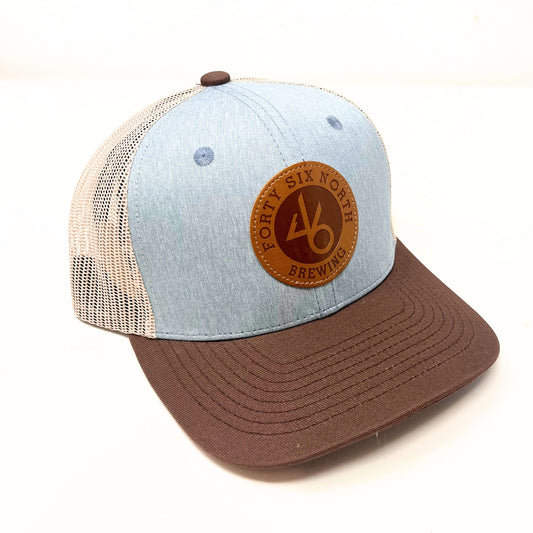 Leather Patch Cap